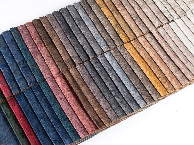 Tessuto in velluto laminato alla moda, perfetto per abbigliamento e accessori