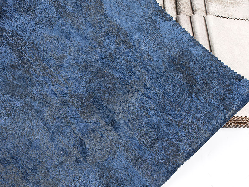 Tessuto in velluto laminato alla moda, perfetto per abbigliamento e accessori