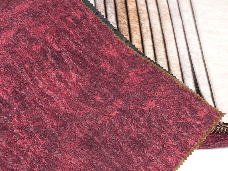 Tessuto di velluto in laminazione in edmicatura stampata di lussuosa per tappezzeria e decorazioni per la casa