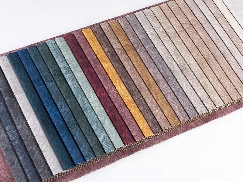 Elegante tessuto in laminato di velluto stampato: migliora il tuo arredamento con stile