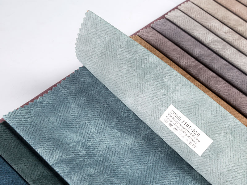 Elegante tessuto in laminato di velluto stampato: migliora il tuo arredamento con stile