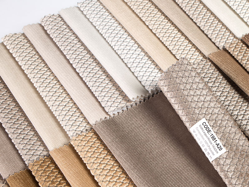 Morbido tessuto in pile Jacquard per divani e altri articoli per la casa
