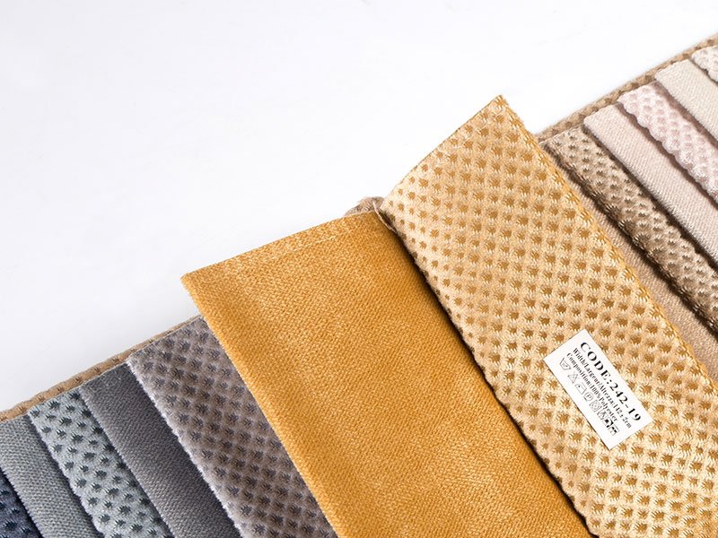 Lussuoso tessuto in pile jacquard per arredamento per la casa