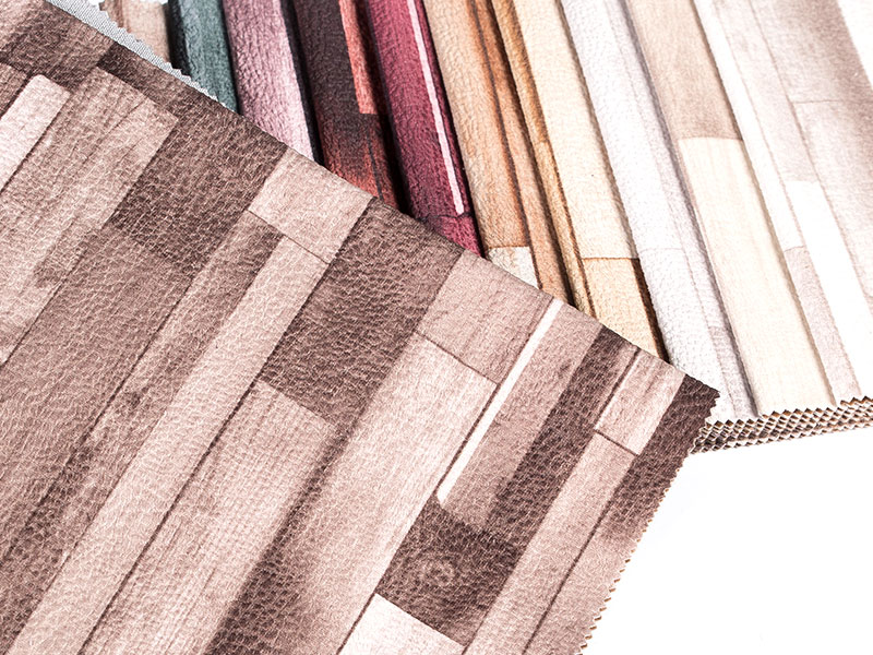 Tessuto in velluto in laminazione in gamba stampata elegante - Migliora i tuoi prodotti con un tocco di lusso