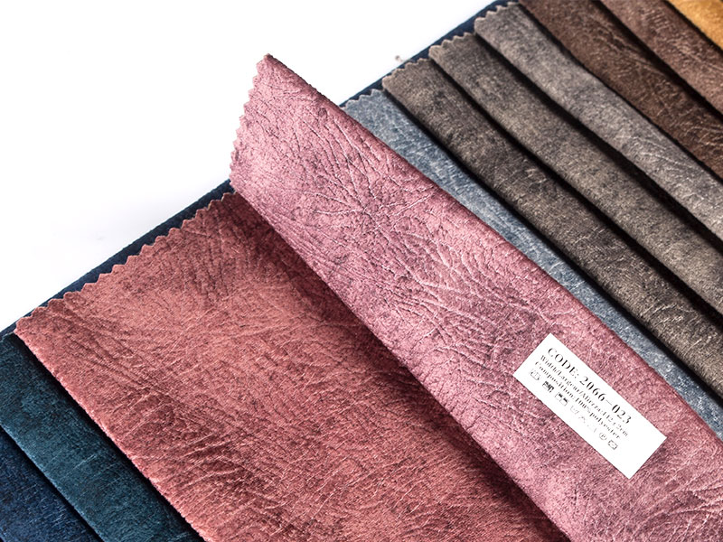 Elegante tessuto in velluto in laminazione in preda stampata - Migliora i tuoi spazi interni