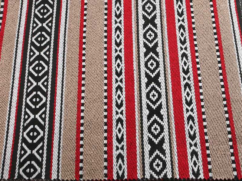 Tessuto a strisce intrecciati al 100% di poliestere resistente impermeabile