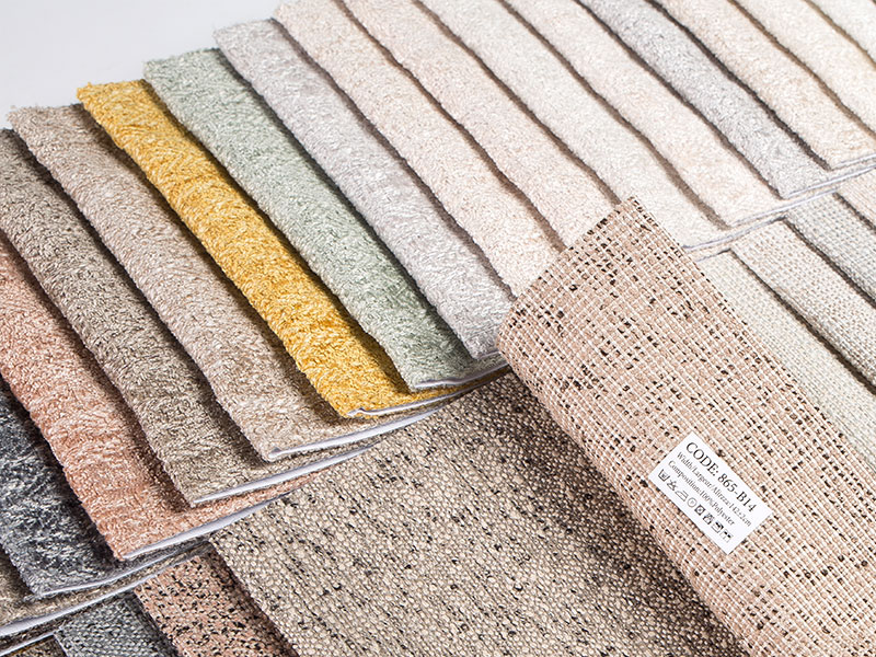 Tessuto per tappezzeria premium chenille per mobili e interni automobilistici