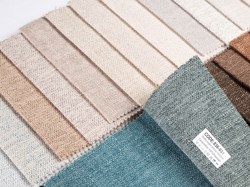 Tessuto di Chenille morbido e lussuoso per coperture per divani e tiri