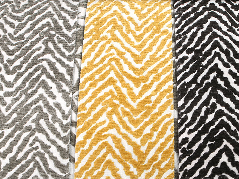 Modello floreale Jacquard Chenille Tenda di divano tessuto per tappezzeria MDN975