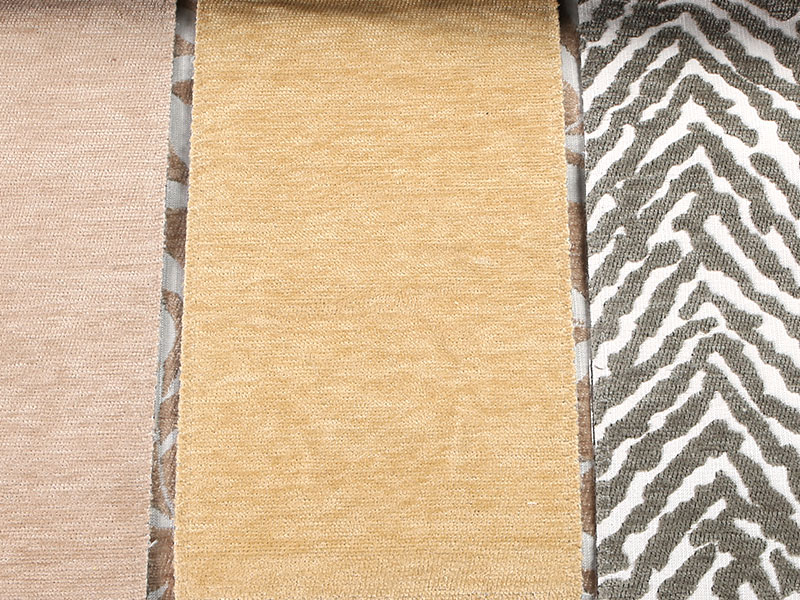 Modello floreale Jacquard Chenille Tenda di divano tessuto per tappezzeria MDN975