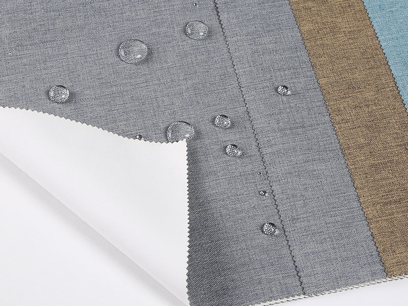 Tessuto con rivestimento impermeabile al 100% blackout